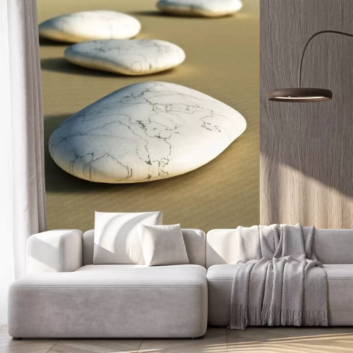 Sticker Steine ​​im Sand