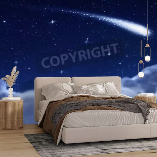 Fototapete Fallender Stern