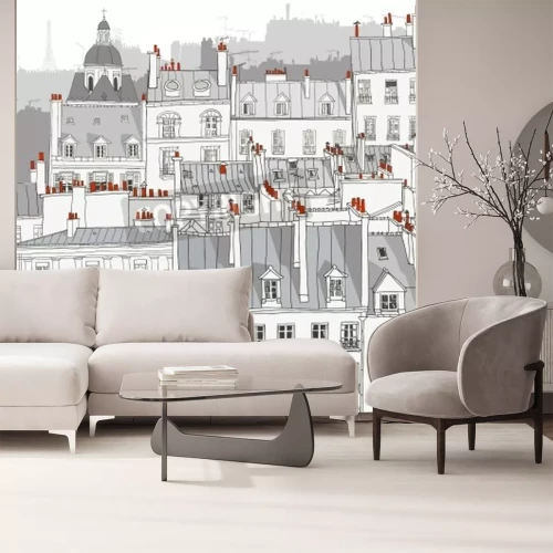 Fototapete Hohe Häuschen