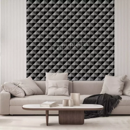 Fototapete Graues Motiv 3D