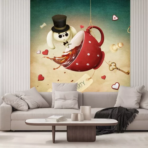 Sticker Wunderland-inspirierte Grafik