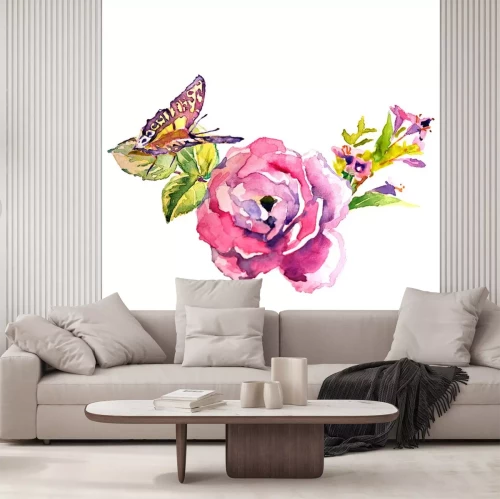 Sticker floralen Design