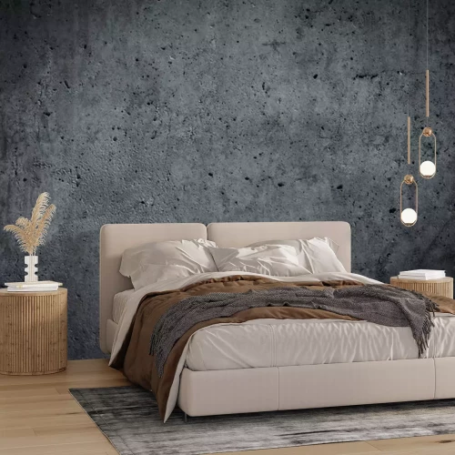 Fototapete Betonoptik grau alte Wand