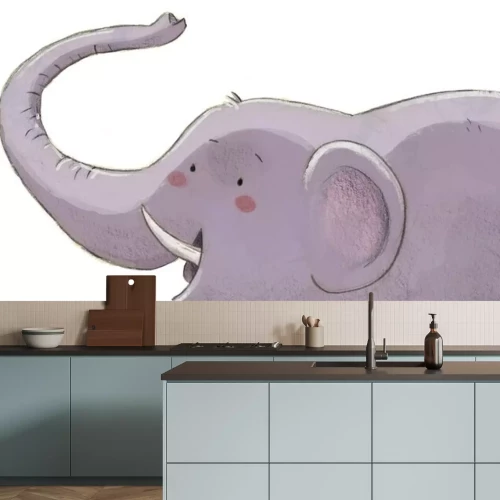 Sticker Lustiger Elefant für Kinder