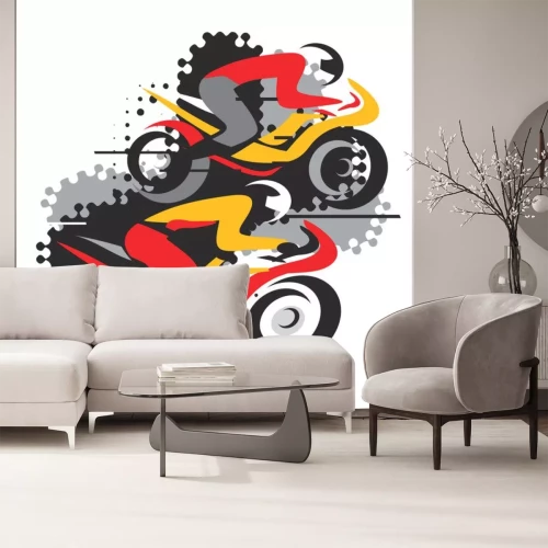 Sticker Motorrad-Wettbewerb