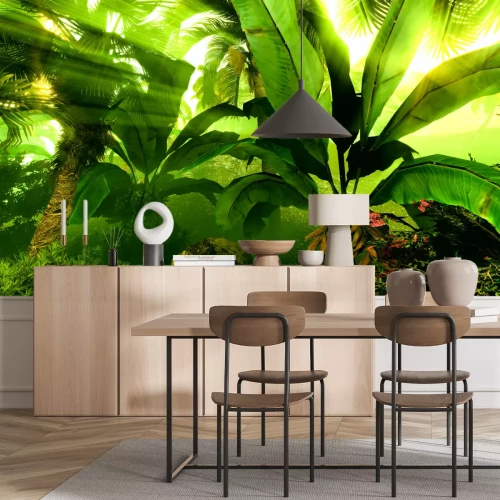 Fototapete Wilde Pflanzen im Dschungel