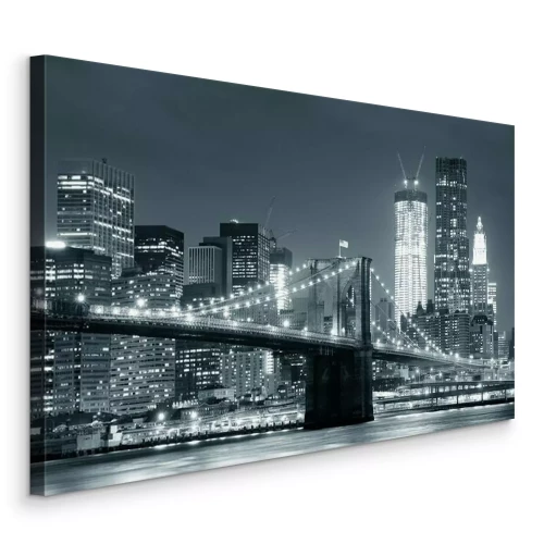 Bild New York bei Nacht