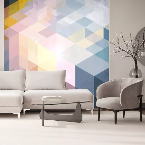 Sticker Dreiecke in der Sonne