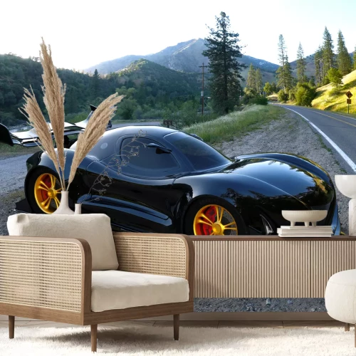 Fototapete Sportwagen