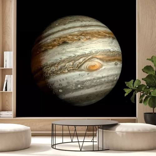 Fototapete Realistische Aufnahme des Planeten Jupiter