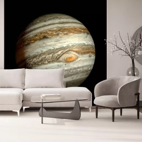 Sticker Realistische Aufnahme des Planeten Jupiter