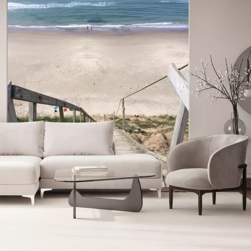 Fototapete Abstieg zum Strand