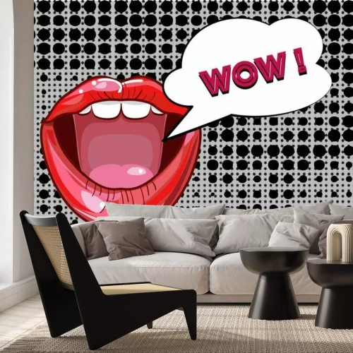 Sticker Pop Art style illustration