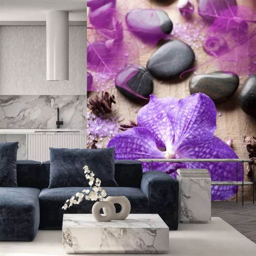 Sticker Orchideenblüte für Spa