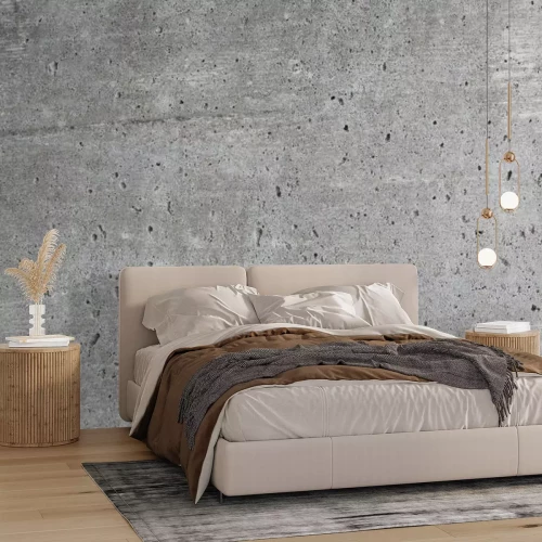 Fototapete Graue Betonwand