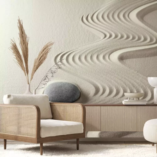 Sticker japanischen Zen-Garten