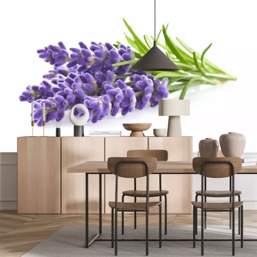 Sticker Nahaufnahme einer Lavendelblüte