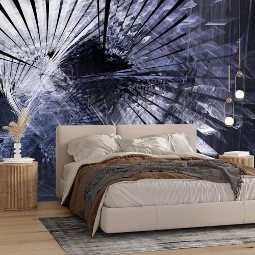 Fototapete Metallische abstrakte Flügel