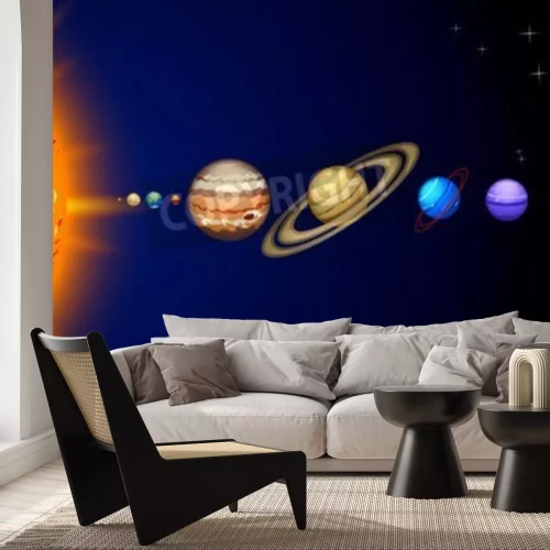 Fototapete Planeten von Sonne bis Neptun