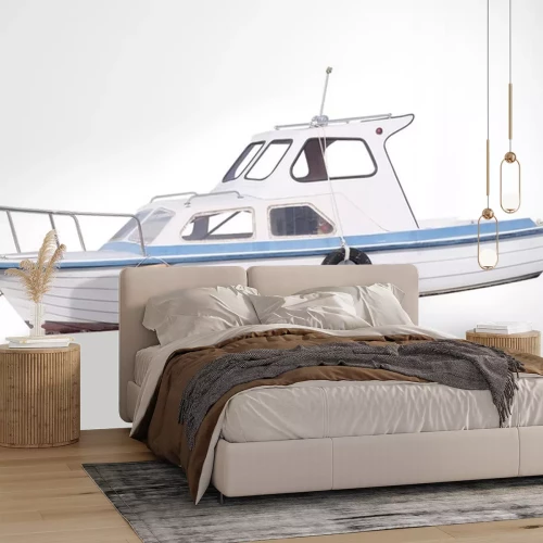 Sticker Das Bild eines Passagierschiffs