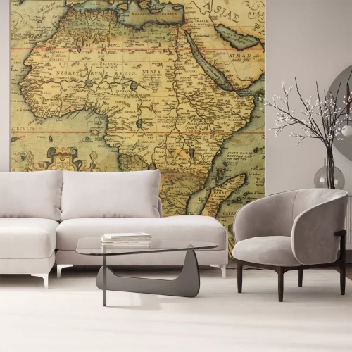 Fototapete Antike Afrikakarte