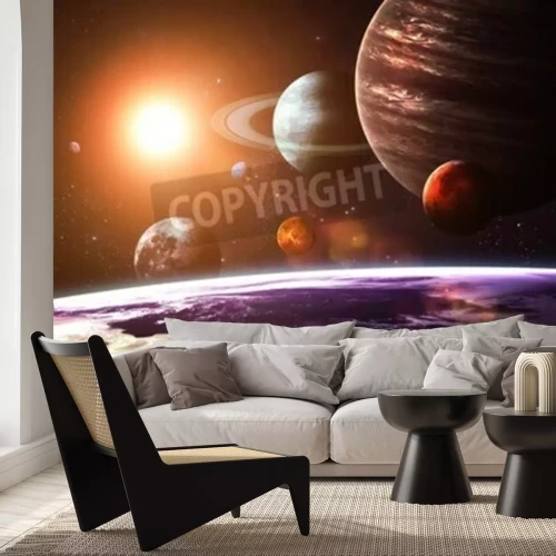 Fototapete Objekte des Sonnensystems