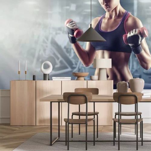 Sticker Athletisches Mädchen