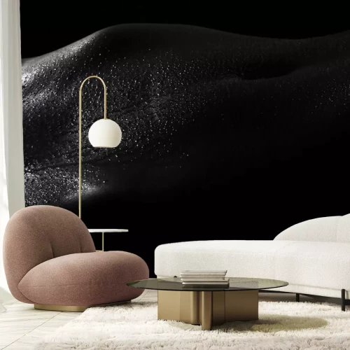 Fototapete Nackte nasse Frau