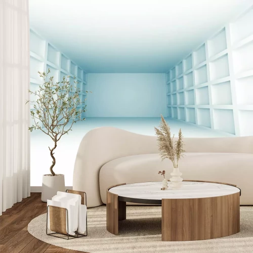 Fototapete Ein weißer leerer Raum