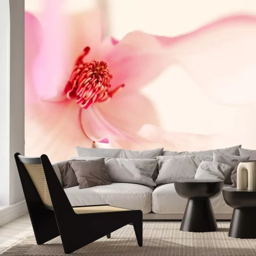 Sticker Nahaufnahme der Mitte einer Magnolie