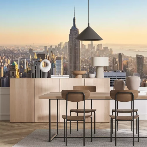 Fototapete Skyline von New York vom Empire State Building aus