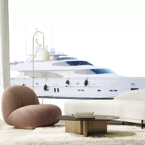 Sticker Das bild des bootes