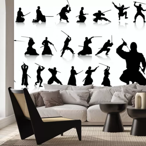 Sticker Kämpfer Sammlung