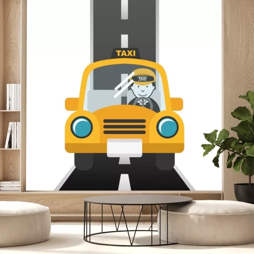 Sticker Taxi-Service-Design