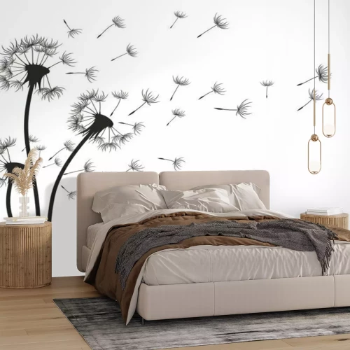 Fototapete Löwenzahn.