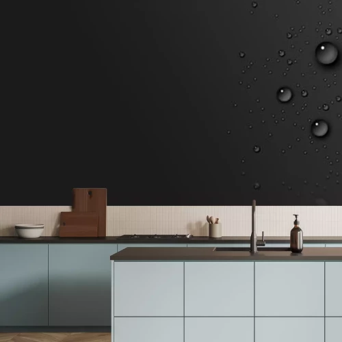 Sticker Arbeit - Sweat - Erreichen - Workout und Fitness Motivation Zitat - Kreativ Typografie Modern Banner Konzept - Tropfen - blau