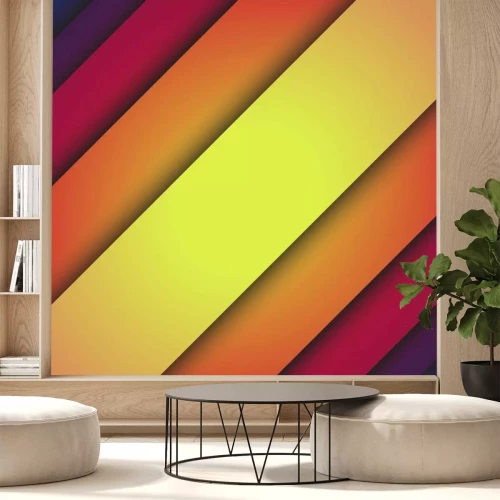 Sticker Schräge Linien abstrakten Vektor Hintergrund