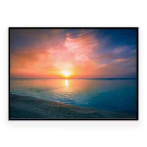 Poster Sonnenaufgang über dem Meer