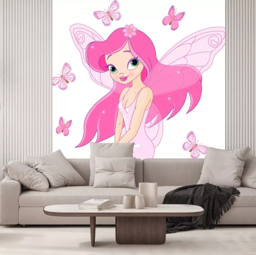 Sticker spring fairy