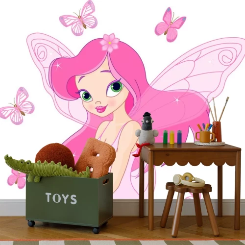 Sticker spring fairy