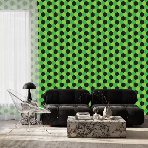 Tapete Fußball- oder Fußball-Oberflächenmuster.