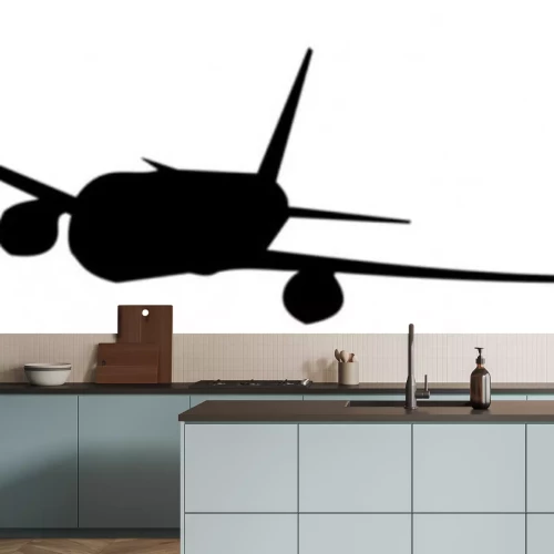 Sticker ein Flugzeug