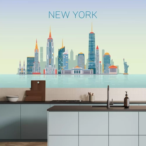 Sticker Skyline von New York