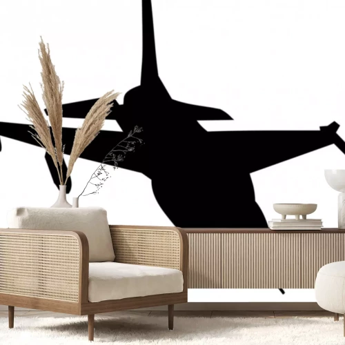 Sticker Kampfflugzeug