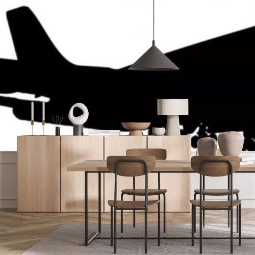 Sticker ein Flugzeug