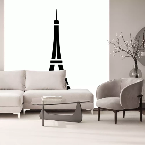 Sticker Eiffelturm / Tour Eiffel in Paris flach Icon für Apps und Webseiten