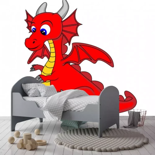 Sticker niedlicher Drache