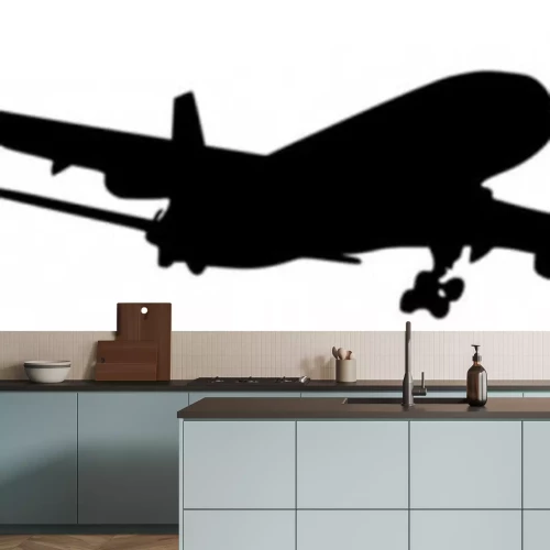 Sticker Ein Passagierflugzeug