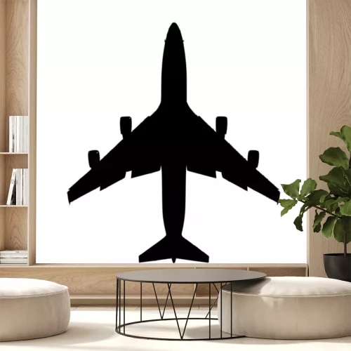 Sticker ein Flugzeug