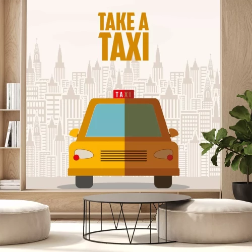 Sticker Taxi-Service-Design